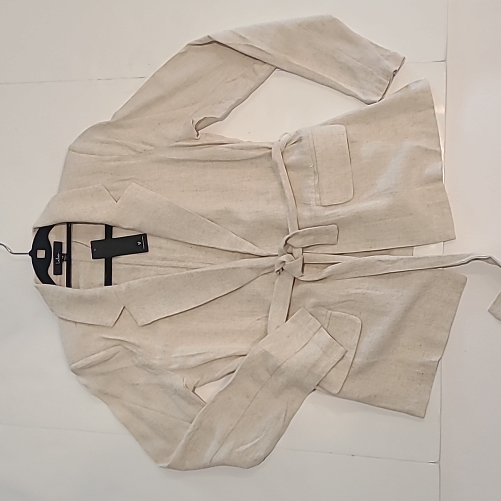 NWT Lulus Linen Blazer